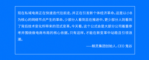 做興趣電商的抖音，做電商AI SaaS的鯨靈集團(tuán)蜂享家，他們的私域白皮書有何不同？