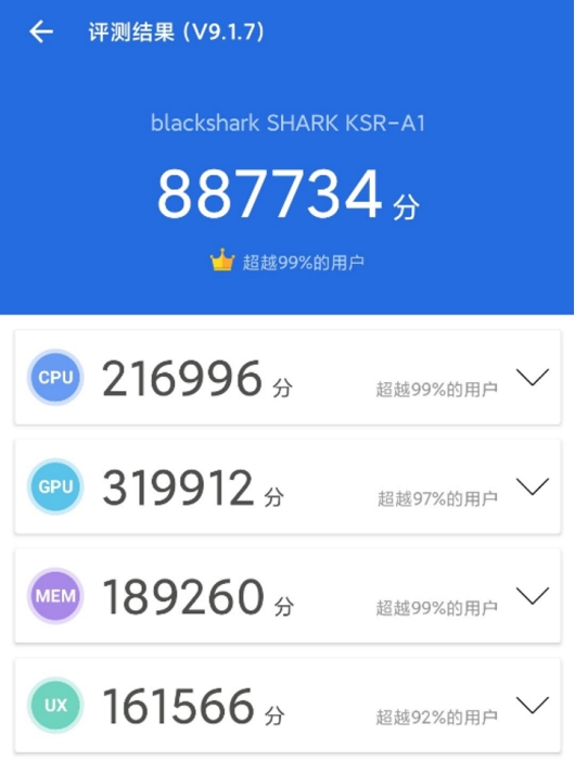 安兔兔88萬分，雙驅(qū)壓感+實體肩鍵，黑鯊4S系列打造完美手游體驗