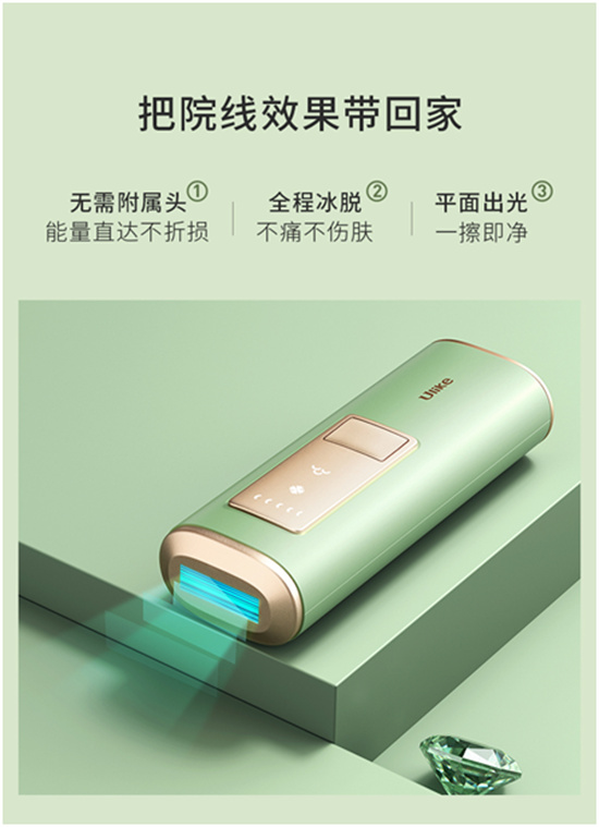 Ulike藍寶石冰點脫毛儀登場上海時裝周SIFS備受關注