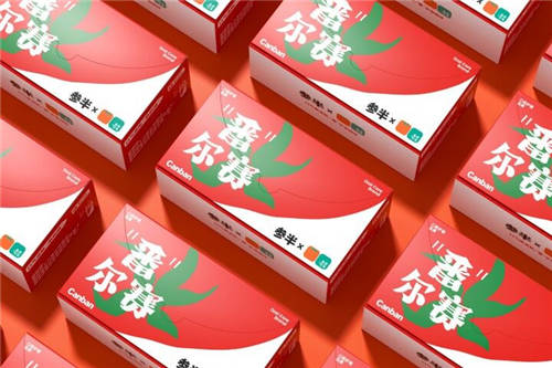 番茄口袋×參半聯(lián)名，年輕人的“番”爾賽禮盒浪漫上市