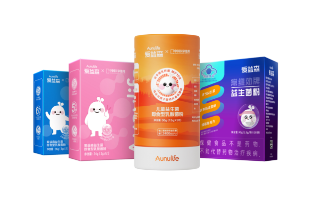 愛益森精耕益生菌領(lǐng)域，推出首款藍(lán)帽益生菌產(chǎn)品愛益森小紫盒