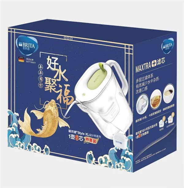 健康禮風靡年貨節(jié) 碧然德好水送健康