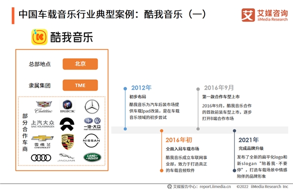 酷我音樂初心未改體驗如一，“陪著你”走進車聯(lián)網(wǎng)時代