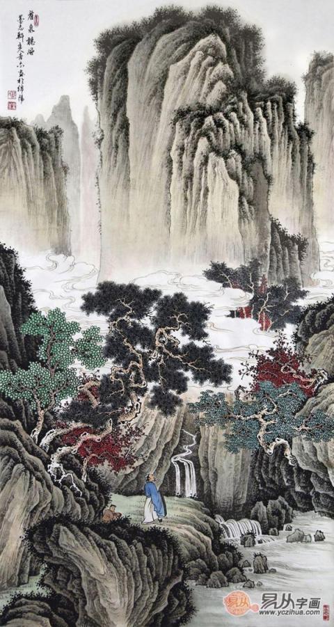 畫(huà)家許吉爾精品山水國(guó)畫(huà)欣賞，領(lǐng)略祖國(guó)山河景色藝術(shù)非凡！