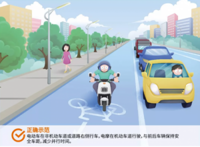 雅迪電動(dòng)車：遵守交規(guī)，文明出行