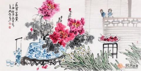 家居裝飾掛什么字畫好，名家國畫花鳥點(diǎn)綴恰到好處