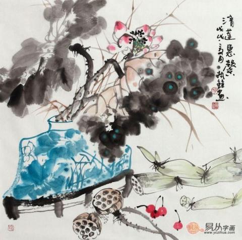 家居裝飾掛什么字畫好，名家國畫花鳥點(diǎn)綴恰到好處