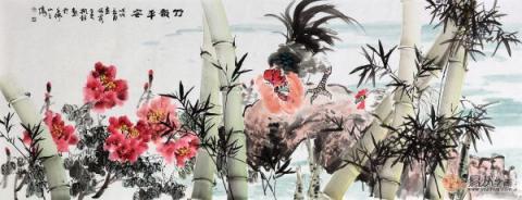 家居裝飾掛什么字畫好，名家國畫花鳥點(diǎn)綴恰到好處