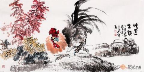 家居裝飾掛什么字畫好，名家國畫花鳥點(diǎn)綴恰到好處