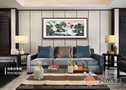 客廳沙發(fā)墻掛什么畫？宋唐手繪國畫裝飾旺財(cái)好運(yùn)來！