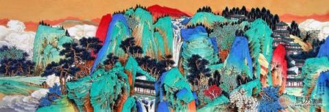 畫家許吉爾精品國(guó)畫賞析！領(lǐng)略自然山水美景無(wú)雙！
