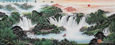 客廳沙發(fā)墻掛什么？這五幅旺財(cái)風(fēng)水畫裝飾最合適了！