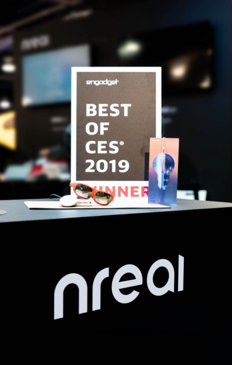 nreal獲“最佳初創(chuàng)科技公司”獎項，驚艷亮相CES成最大黑馬