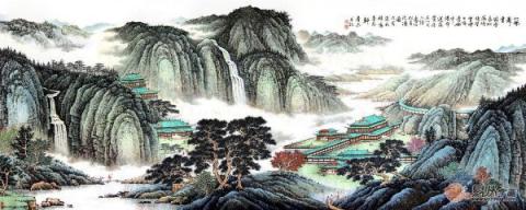 春節(jié)送領(lǐng)導(dǎo)什么字畫好？易從網(wǎng)精品國畫送禮是首選！