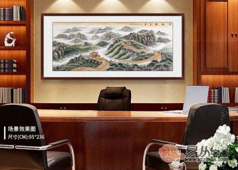 辦公室里裝飾掛畫，這五幅名人山水最受成功人士喜愛！