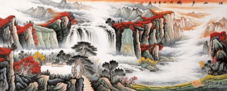 感悟祖國山水之美—品味宋唐手繪國畫韻味！