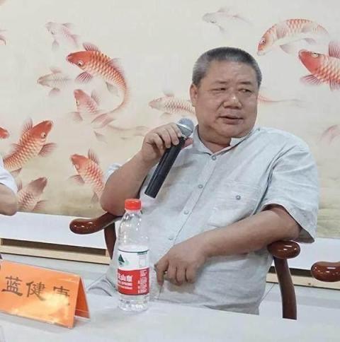 原生態(tài)藝術(shù)佳作，畫家藍(lán)健康國畫賞析