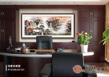 辦公室掛什么字畫好？宋唐精品國畫裝飾旺財好運來！