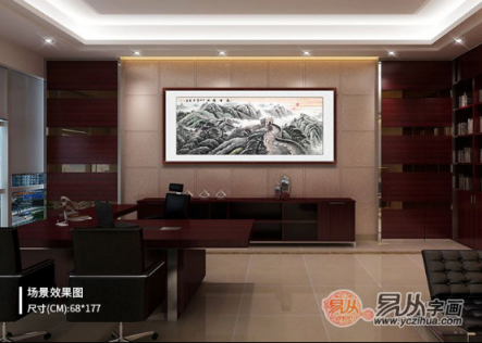 辦公室掛什么字畫好？宋唐精品國畫裝飾旺財好運來！
