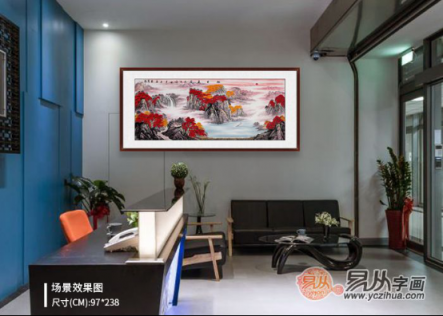 辦公室掛什么字畫好？宋唐精品國畫裝飾旺財好運來！
