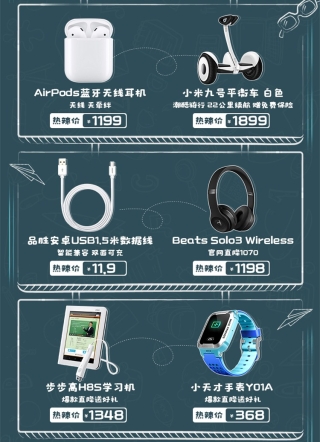 蘇寧煥新節(jié)智能潮品清單流出， Airpods耳機(jī)1199元入手
