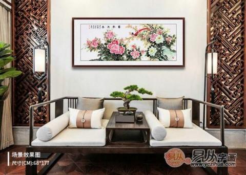 室內(nèi)空間裝飾掛什么畫好，經(jīng)典國畫花鳥一幅就夠了！