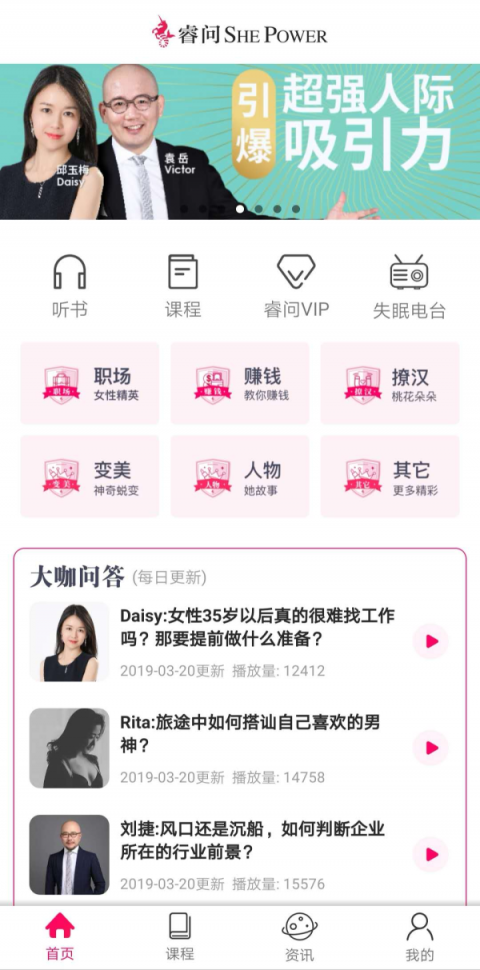 資本寒冬，職業(yè)女性成長平臺睿問She Power斬獲2000萬融資