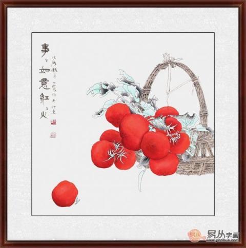 適合掛在餐廳的裝飾畫，這兩款就足夠驚艷