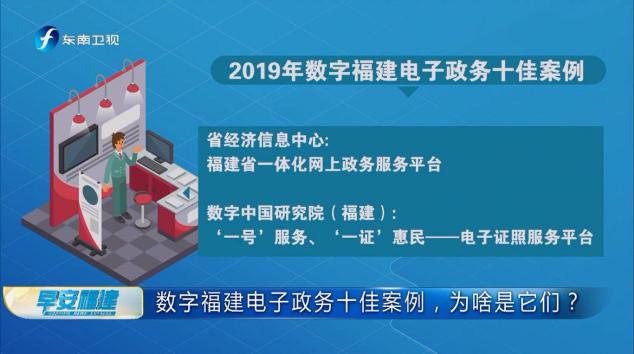 福建省發(fā)布電子政務(wù)十佳案例，南威軟件兩大項目入選