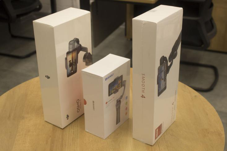 2019年熱門手機(jī)穩(wěn)定器大疆osmo mobile 2、百諾P1、智云smooth4專業(yè)測評