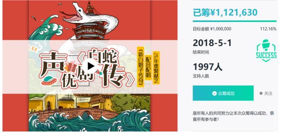 《新白娘子傳奇》28周年大聚首，摩點(diǎn)助力經(jīng)典國劇回歸舞臺