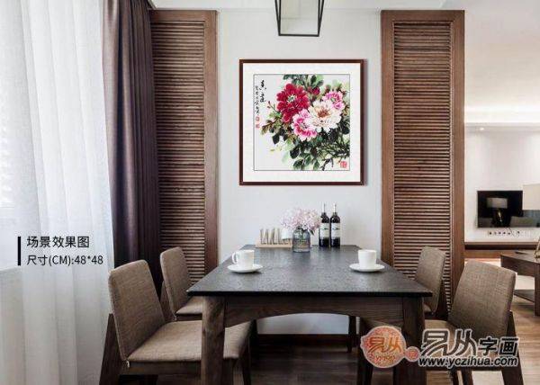 不知道餐廳里掛什么畫(huà)好，看看這些小品花鳥(niǎo)畫(huà)美不美