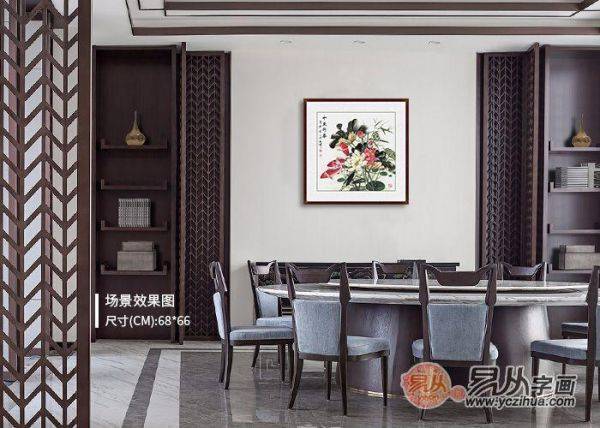不知道餐廳里掛什么畫(huà)好，看看這些小品花鳥(niǎo)畫(huà)美不美