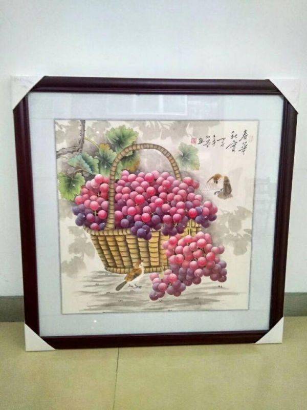 不知道餐廳里掛什么畫(huà)好，看看這些小品花鳥(niǎo)畫(huà)美不美