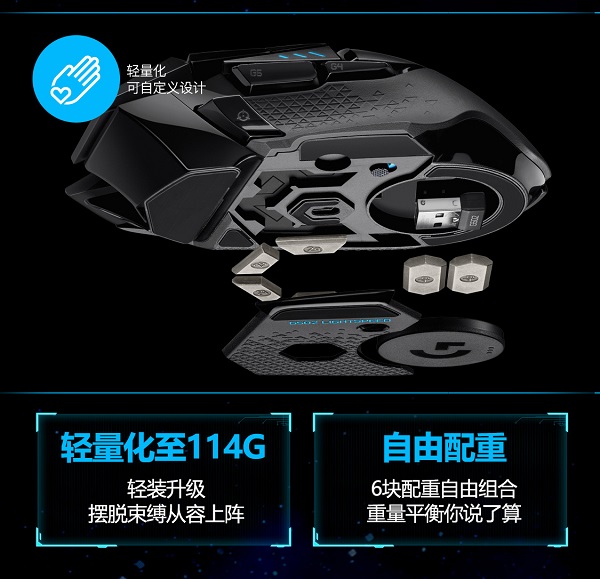 創(chuàng)世者登場！一張圖看懂羅技G全新旗艦無線游戲鼠標(biāo)