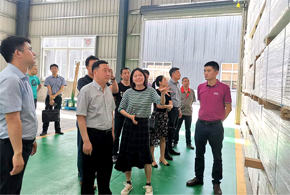 崇州市市委領(lǐng)導一行到訪麗維家探討產(chǎn)業(yè)升級
