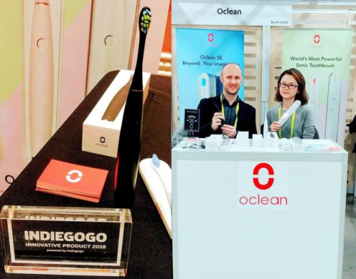小米眾籌3天破千萬，Oclean X觸屏智能電動牙刷創(chuàng)紀(jì)錄
