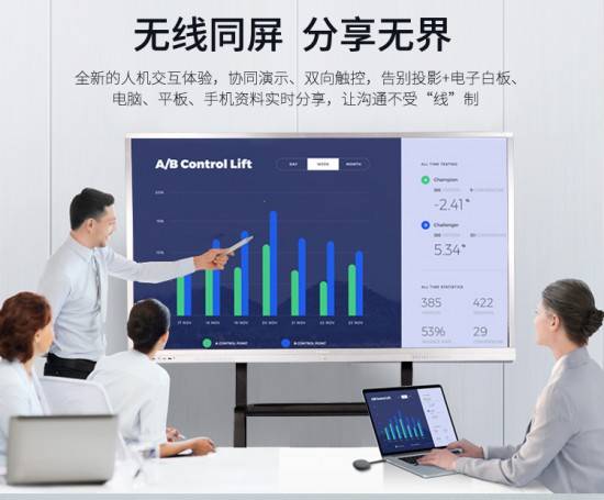 視派智能會議平板，國產(chǎn)黑科技掰腕國際巨頭！
