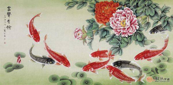 家居背景墻掛畫有啥講究？想要風(fēng)水運勢好就掛吉祥花鳥畫