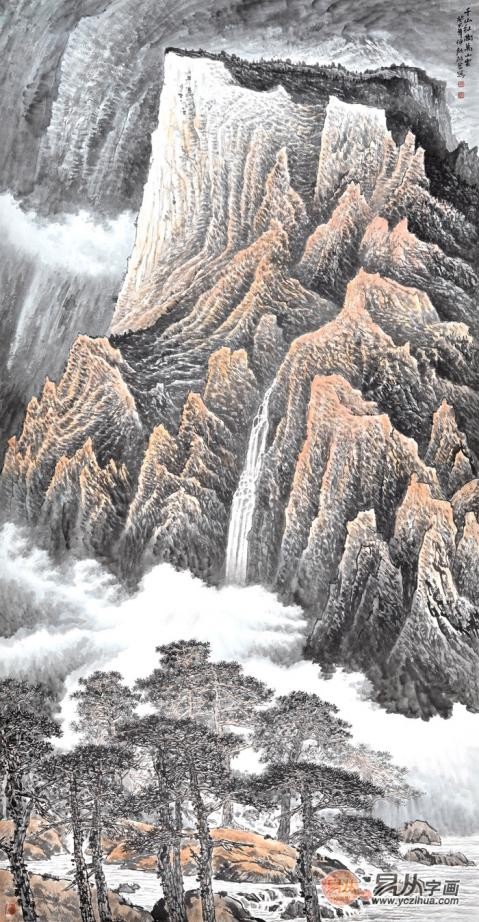 2019年又美又有品位進(jìn)門玄關(guān)掛畫，朋友們都說好