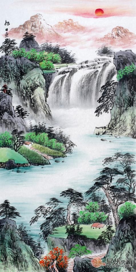 2019年又美又有品位進(jìn)門玄關(guān)掛畫，朋友們都說好