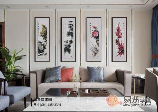 家里裝飾掛什么書畫好？名家手繪國畫花鳥佳作精致顯品味