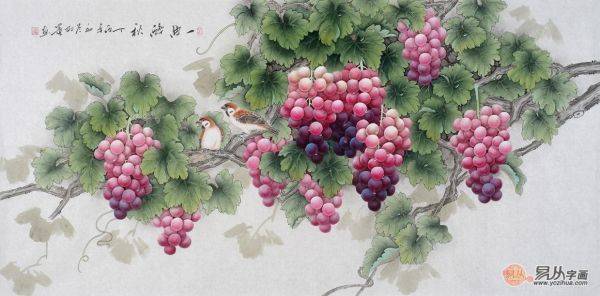 家里裝飾掛什么書畫好？名家手繪國畫花鳥佳作精致顯品味