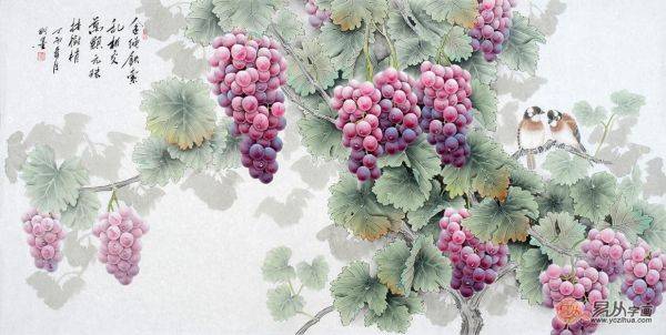 家里裝飾掛什么書畫好？名家手繪國畫花鳥佳作精致顯品味