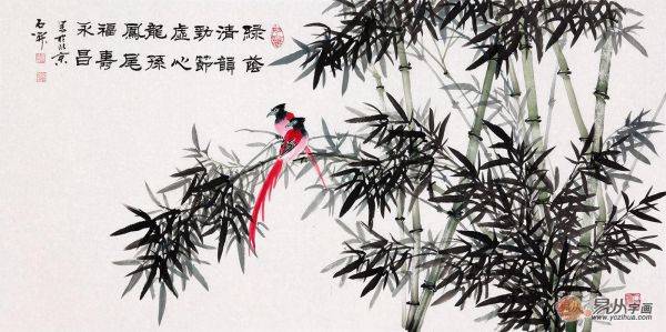 梅蘭竹菊的君子品質，名家石開梅蘭竹菊四君子國畫作品欣賞
