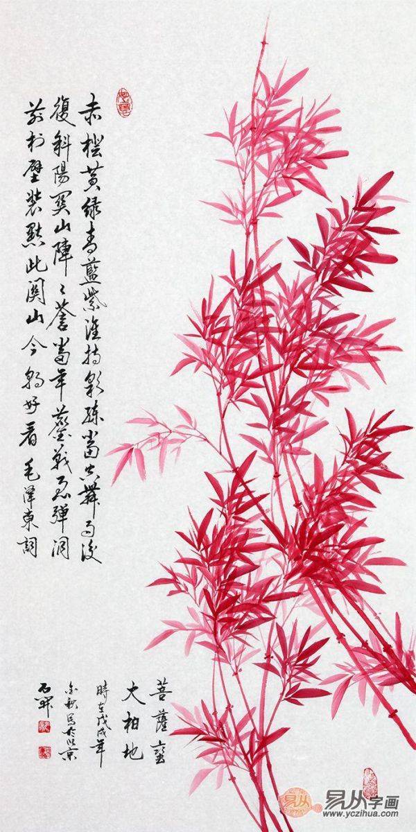 適合玄關(guān)的裝飾畫，這5款吉祥花鳥畫，顏值風(fēng)水兩相宜