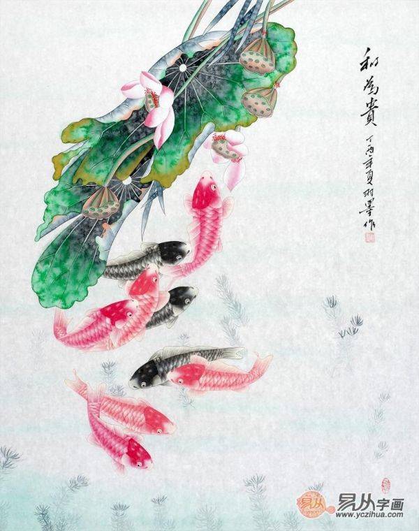 適合玄關(guān)的裝飾畫，這5款吉祥花鳥畫，顏值風(fēng)水兩相宜