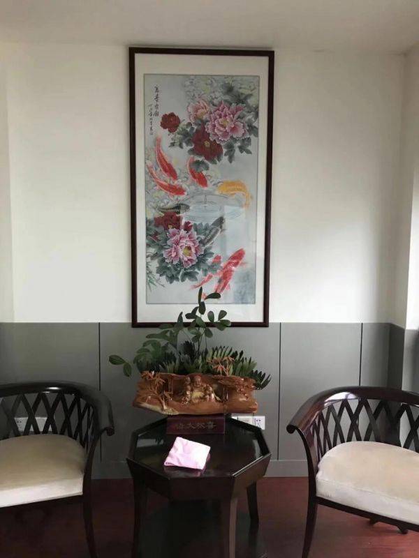 適合玄關(guān)的裝飾畫，這5款吉祥花鳥畫，顏值風(fēng)水兩相宜