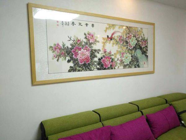 適合玄關(guān)的裝飾畫，這5款吉祥花鳥畫，顏值風(fēng)水兩相宜
