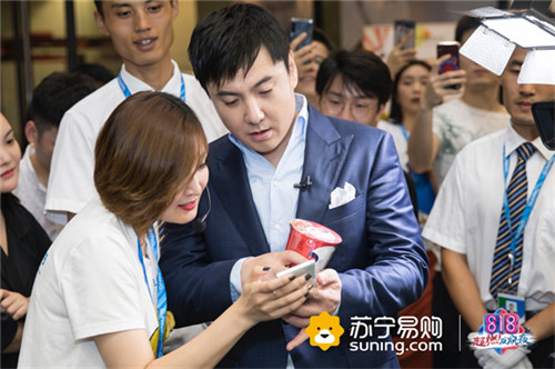 賈玲和沈騰拿了就走？818蘇寧智慧無(wú)人店秀出購(gòu)物騷操作